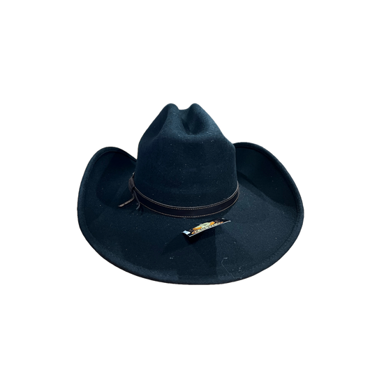 Austin Traders Felt Black Western Hat 1024-008-BLK