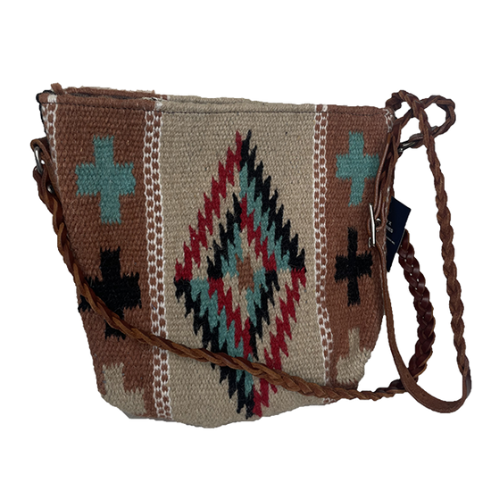 Twisted X® Ladies Aztec Print  Canvas Handbag XWLB-132