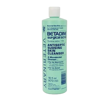 Load image into Gallery viewer, Betadine Surgical Scrub 7.5% 16oz

