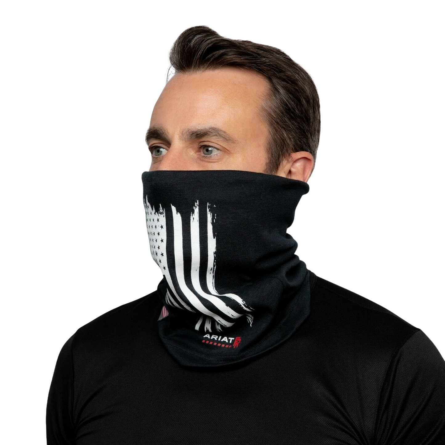 Ariat Unisex Black FR Polartec Neck & Face Gaiter Mask 10036644