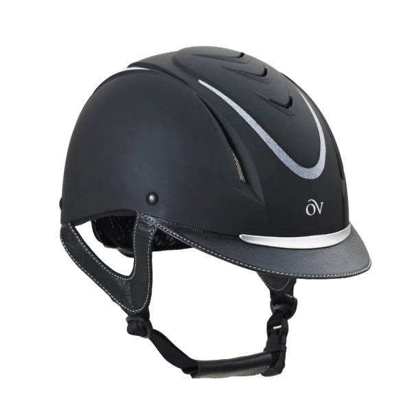 Ovation Z-6 Glitz Helmet Black/Black/Blue