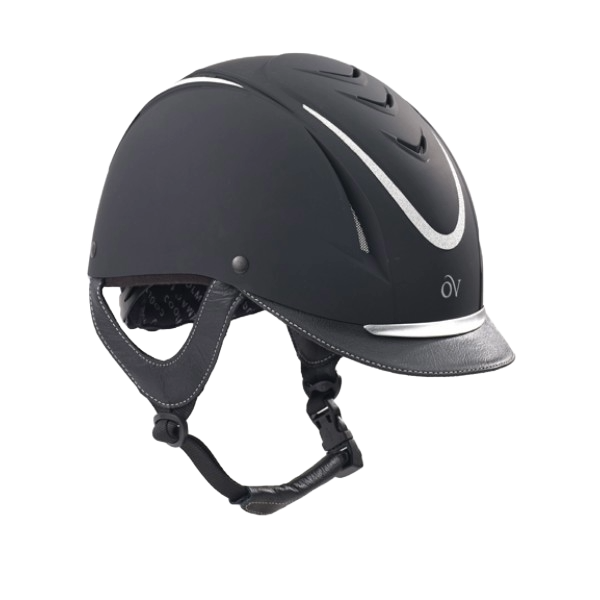 Ovation Z-6 Glitz Helmet Black/Black/Silver