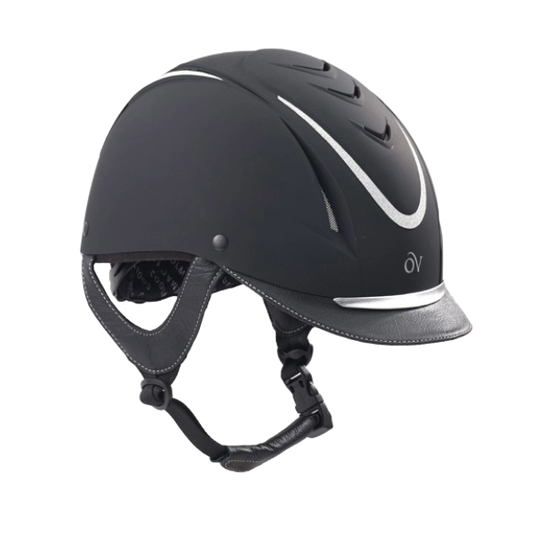 Ovation Z-6 Glitz Helmet Black/Black/Silver