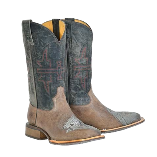 Tin Haul Men's Blackjack Graphic Brown Western Boot 14-020-0077-0500