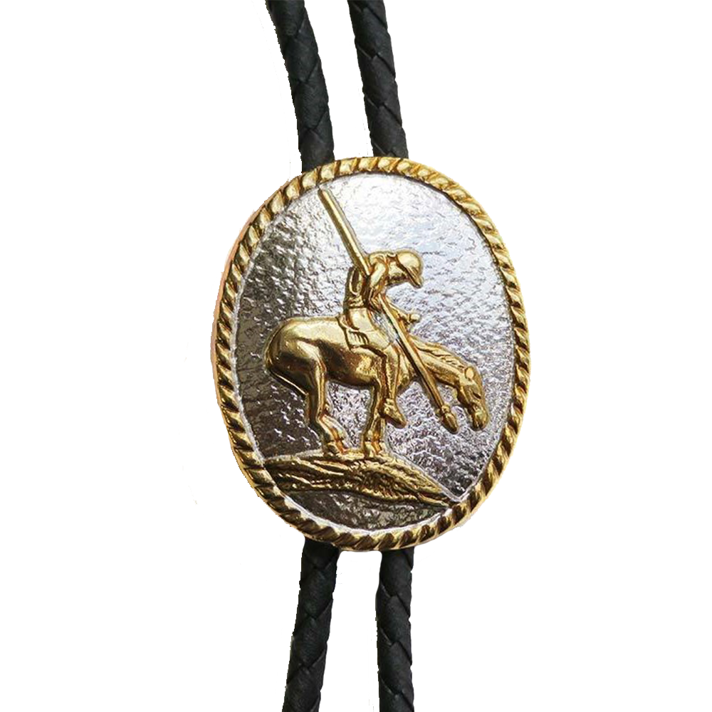 Load image into Gallery viewer, Double S Men&amp;#39;s End of The Trail  Bolo Tie 22275
