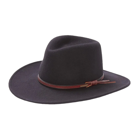 Stetson Bozeman Outdoor Black Cowboy Hat TWBOZE-813007