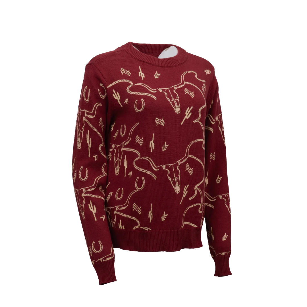 Outback Trading Co. Wine Ainsley Sweater 40318-WNE