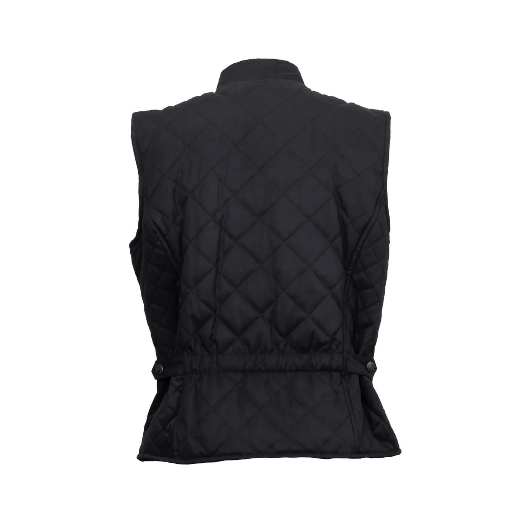 Outback Trading Co. Black Quilted Vest 40321-BLK