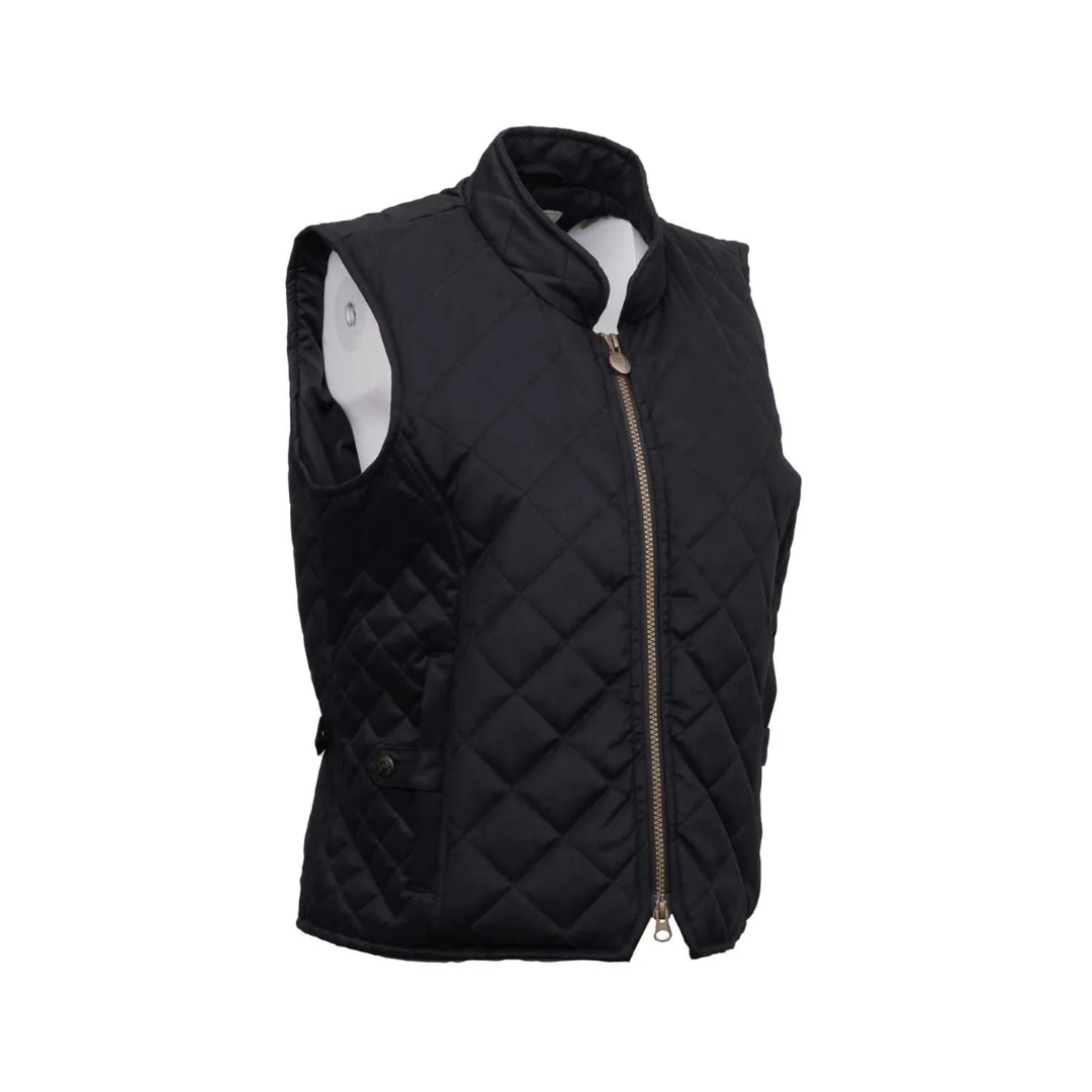 Outback Trading Co. Black Quilted Vest 40321-BLK