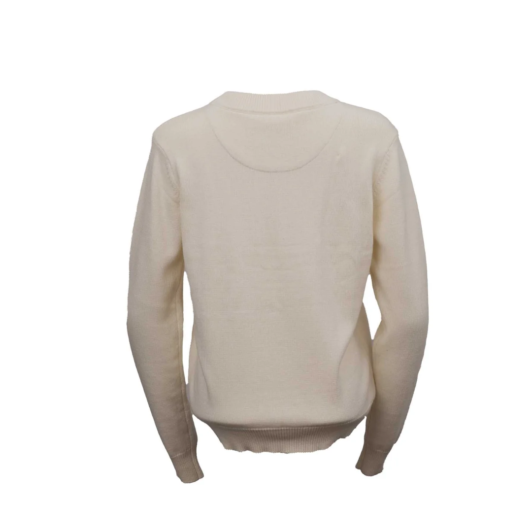Outback Trading Co. Cream Howdy Sweater 40350-CRM
