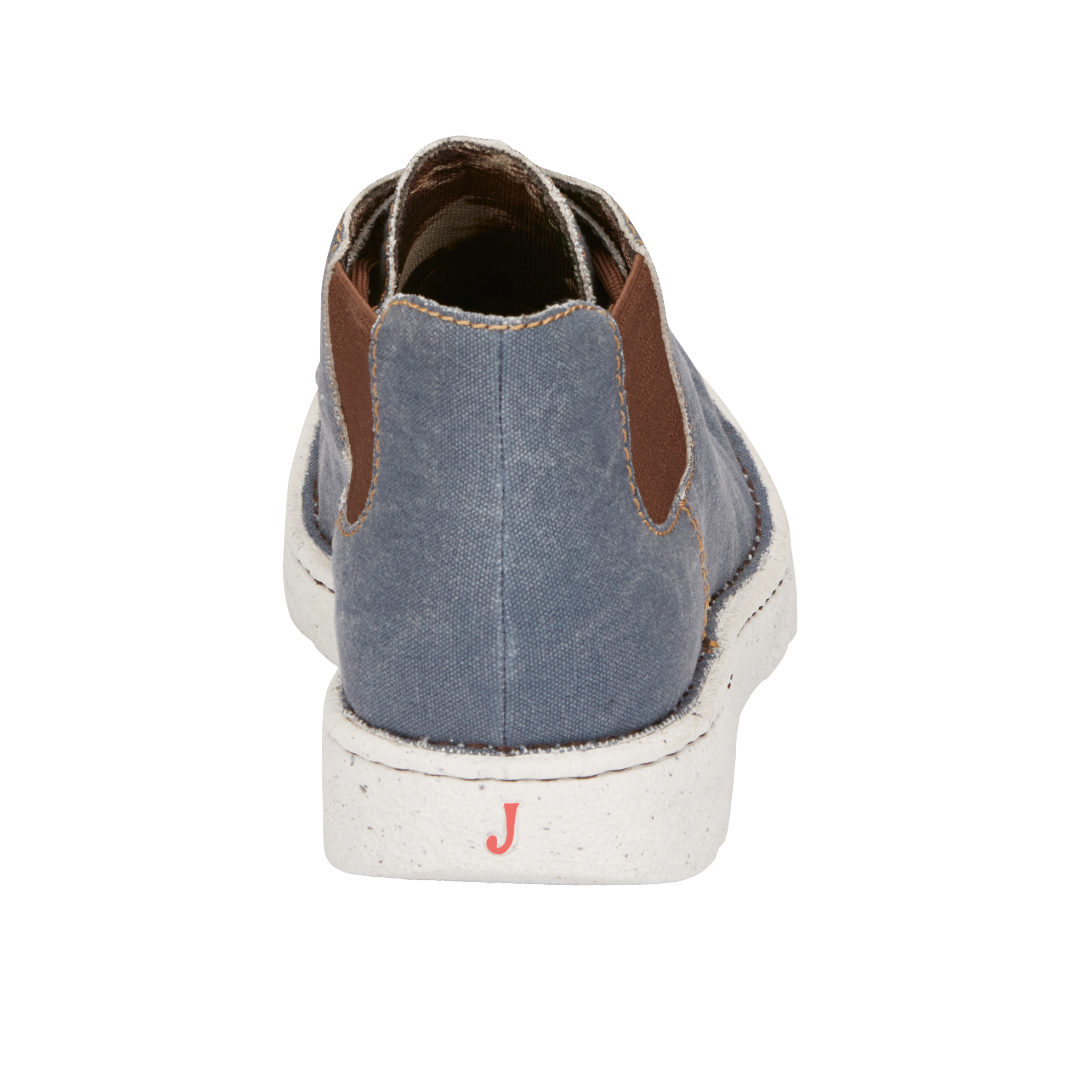 Justin Men's Hudson Denim Textile Moc Toe Casual Shoe JM441