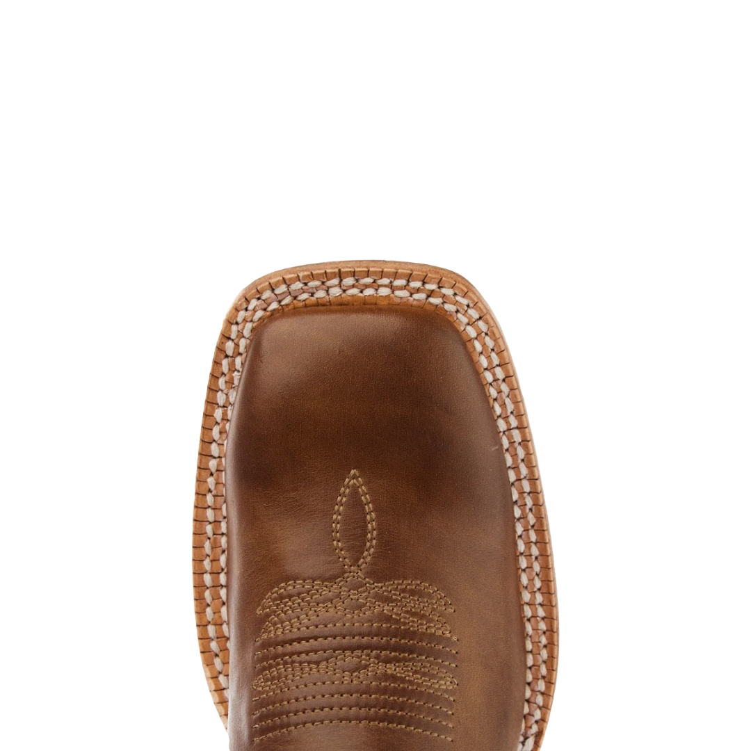 RW Ranch Ladies Sundial Brown Goat Leather 11" Western Boot WRL0009-2