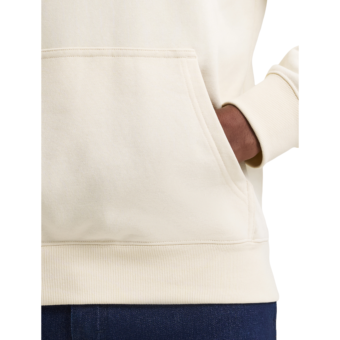 Wrangler Men's Western Antique White Regular Fit Hoodie 112383793