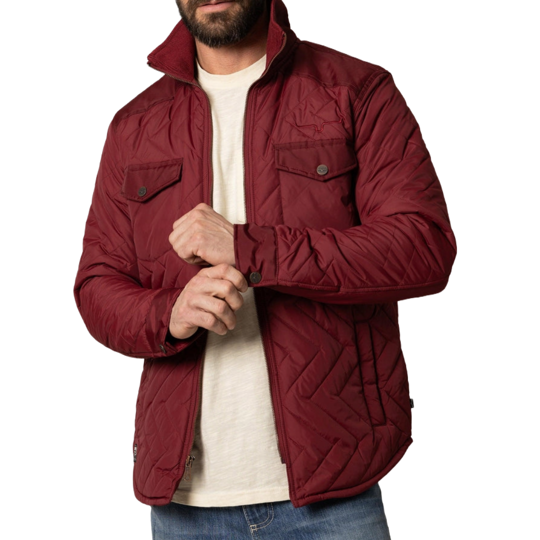 Kimes Ranch Men's Skink WW Brown Quilted Jacket MJA0000003-BN002