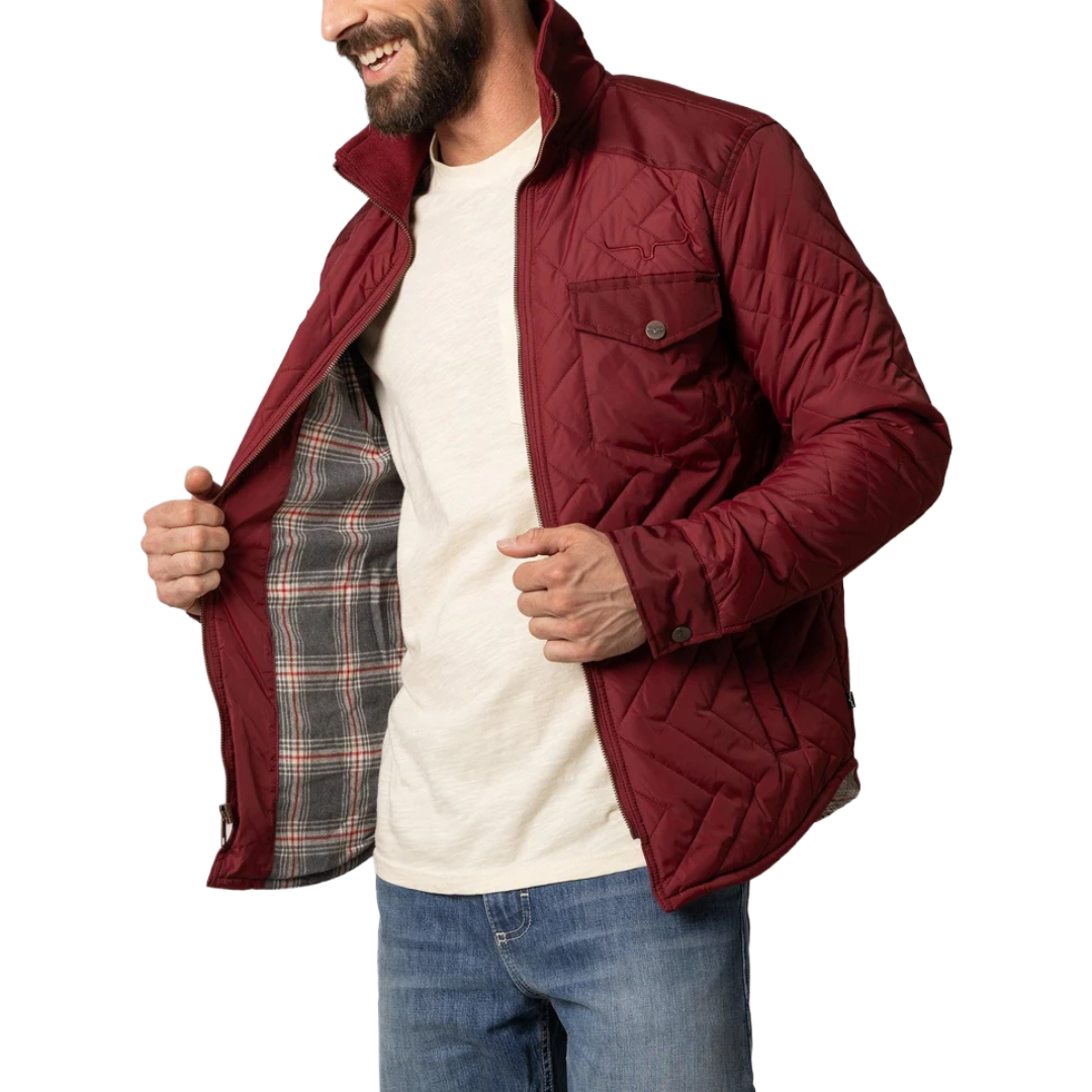 Kimes Ranch Men's Skink WW Brown Quilted Jacket MJA0000003-BN002