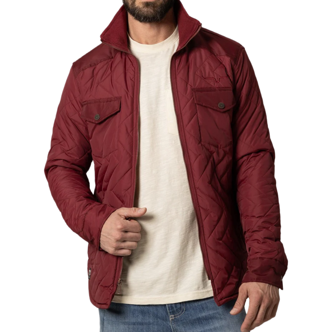 Kimes Ranch Men's Skink WW Brown Quilted Jacket MJA0000003-BN002