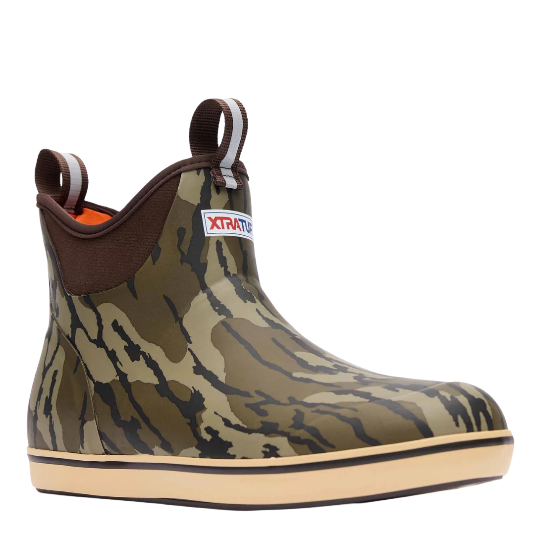 XTRATUF Men's Mossy Oak™ Bottomland Ankle Deck Boot XMABMOB