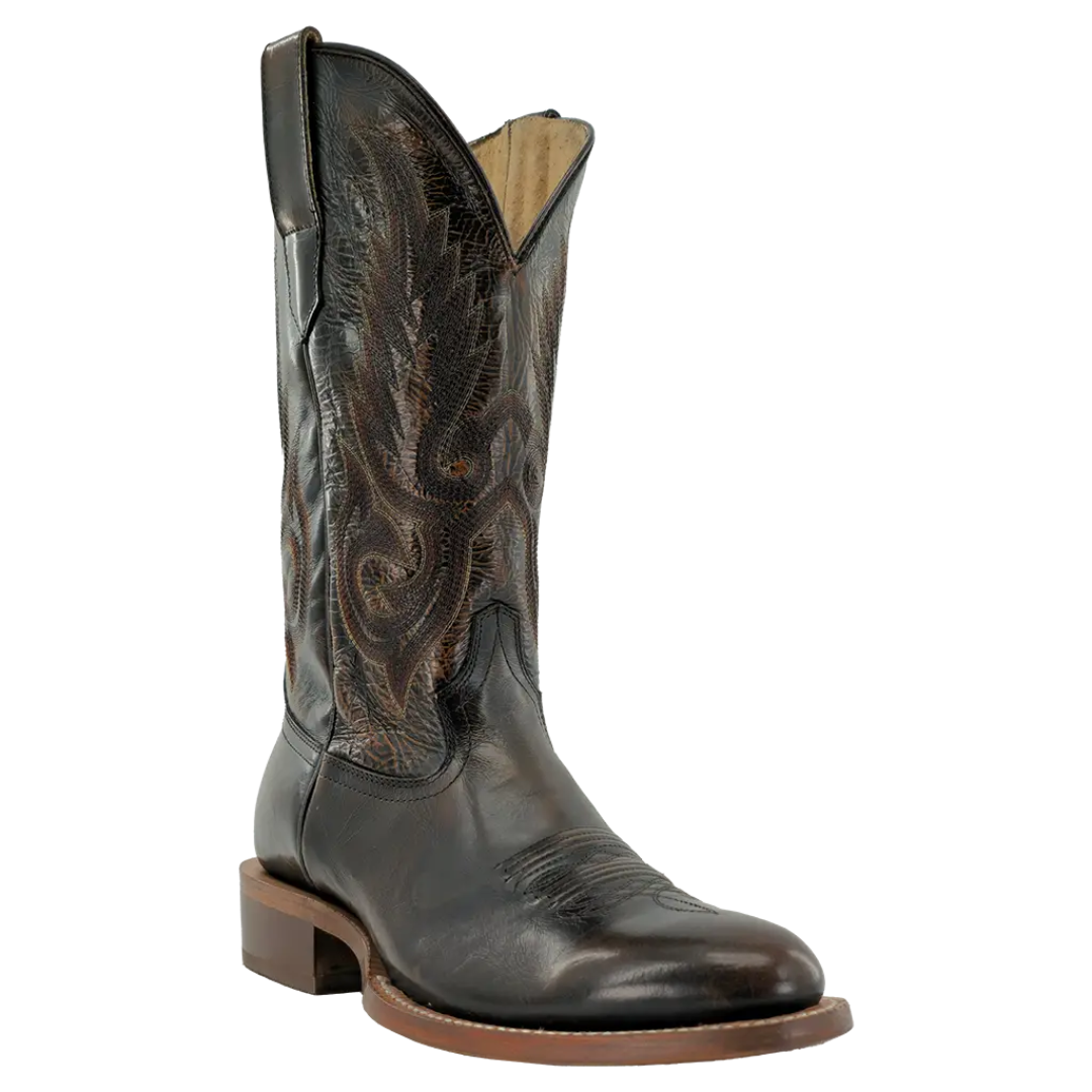RW Ranch Men's Magic Brown Brushoff Cowhide 13" Western Boot WR0013-3