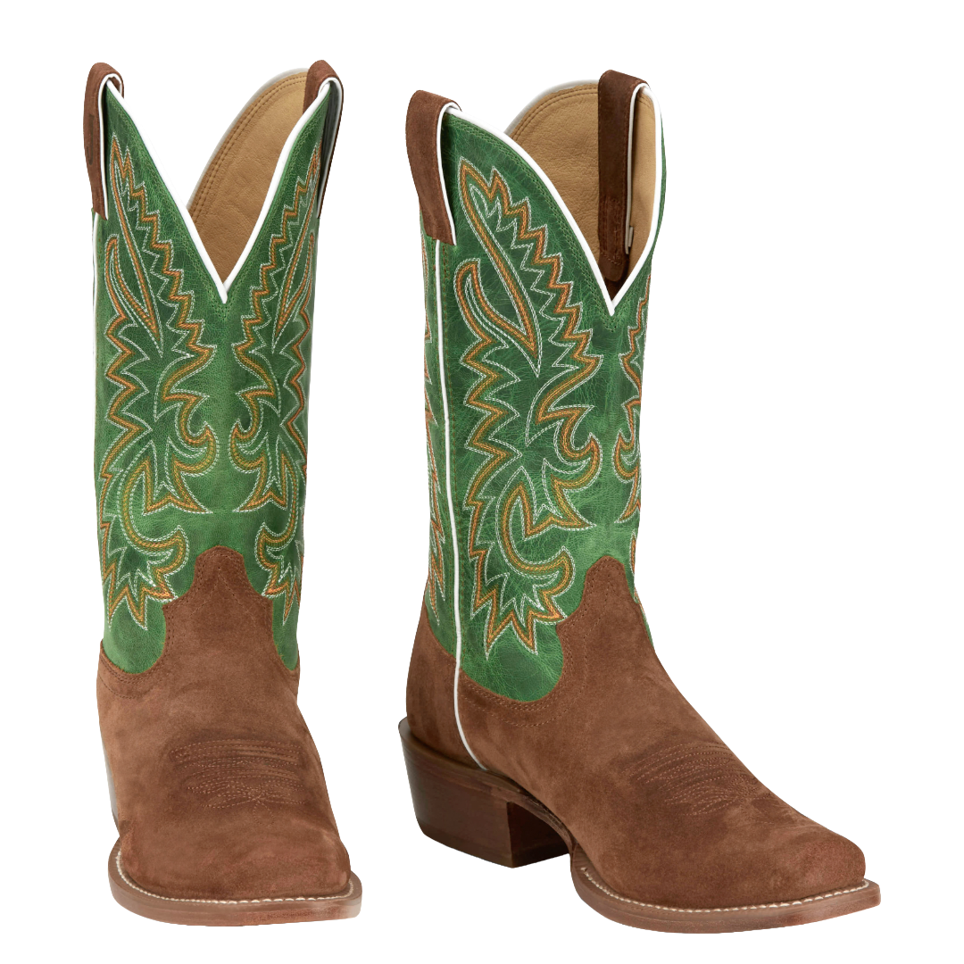 Justin Men's Show Off Sedona Tan Leather 13" Square Toe Western Boot FN7254
