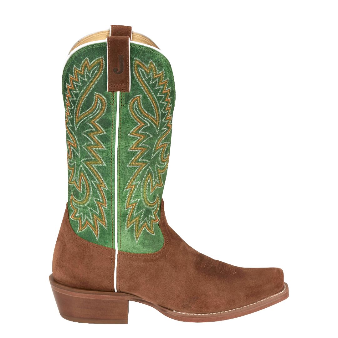 Justin Men's Show Off Sedona Tan Leather 13" Square Toe Western Boot FN7254