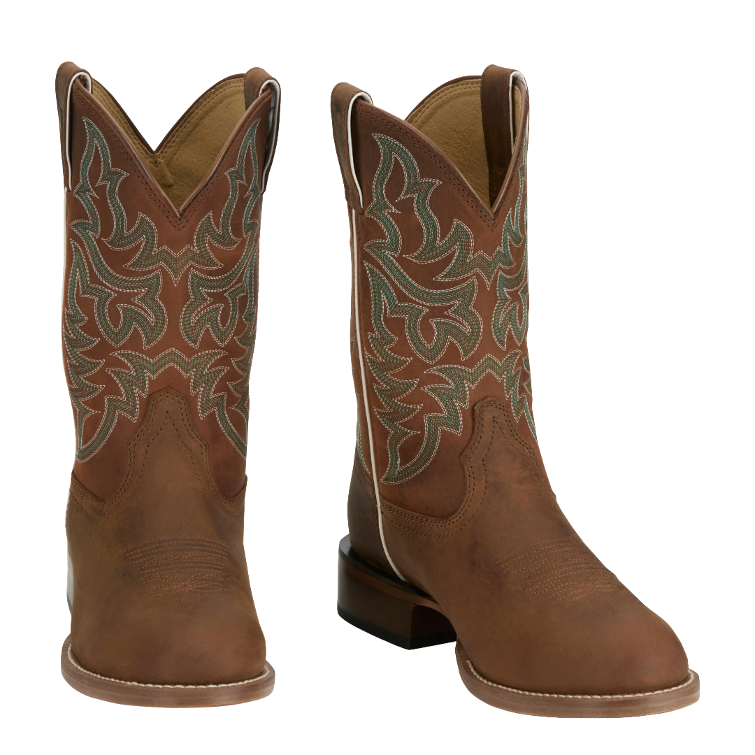 Justin Men's Disco Man Sunset 11" Wide Round Toe Western Boot FN7303