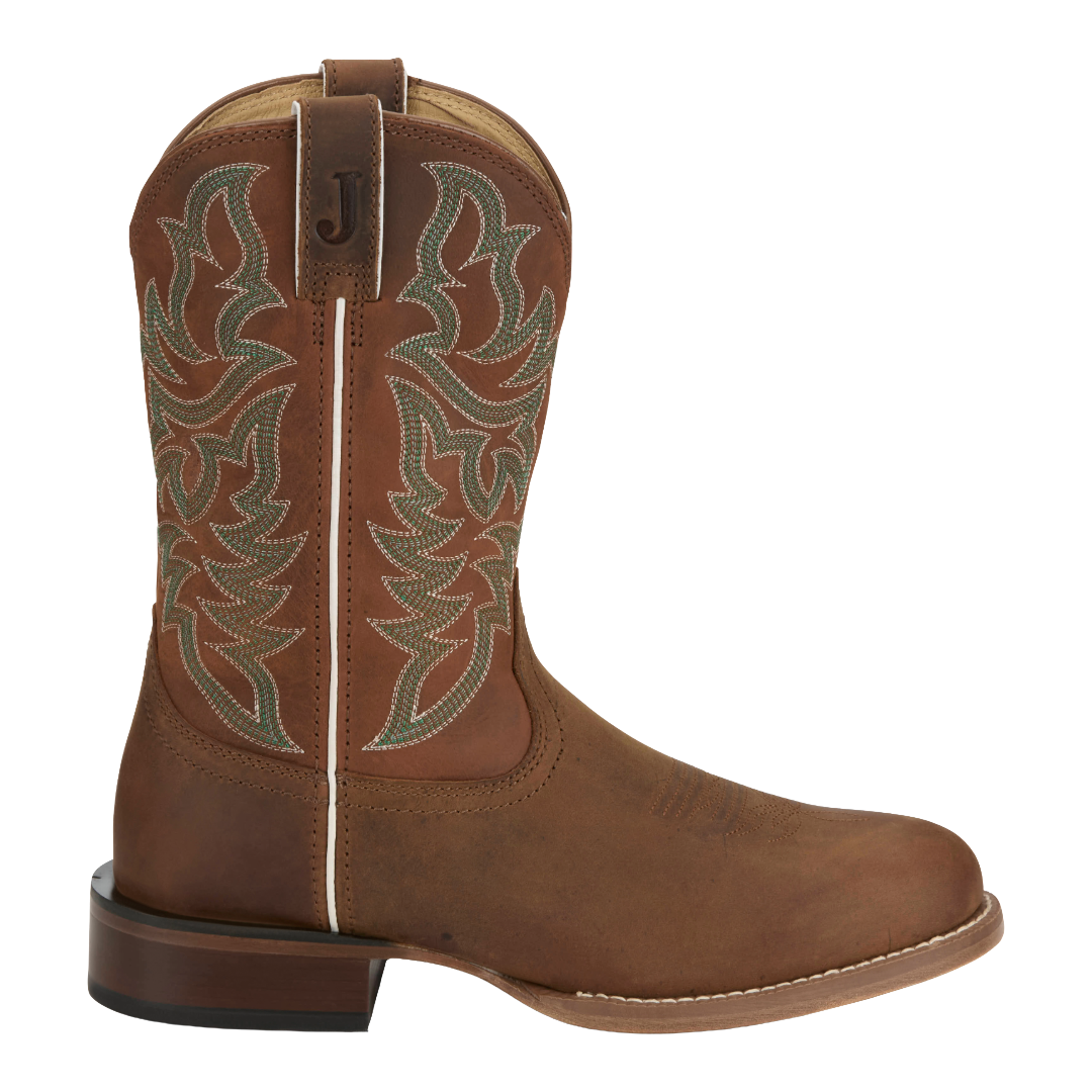 Justin Men's Disco Man Sunset 11" Wide Round Toe Western Boot FN7303