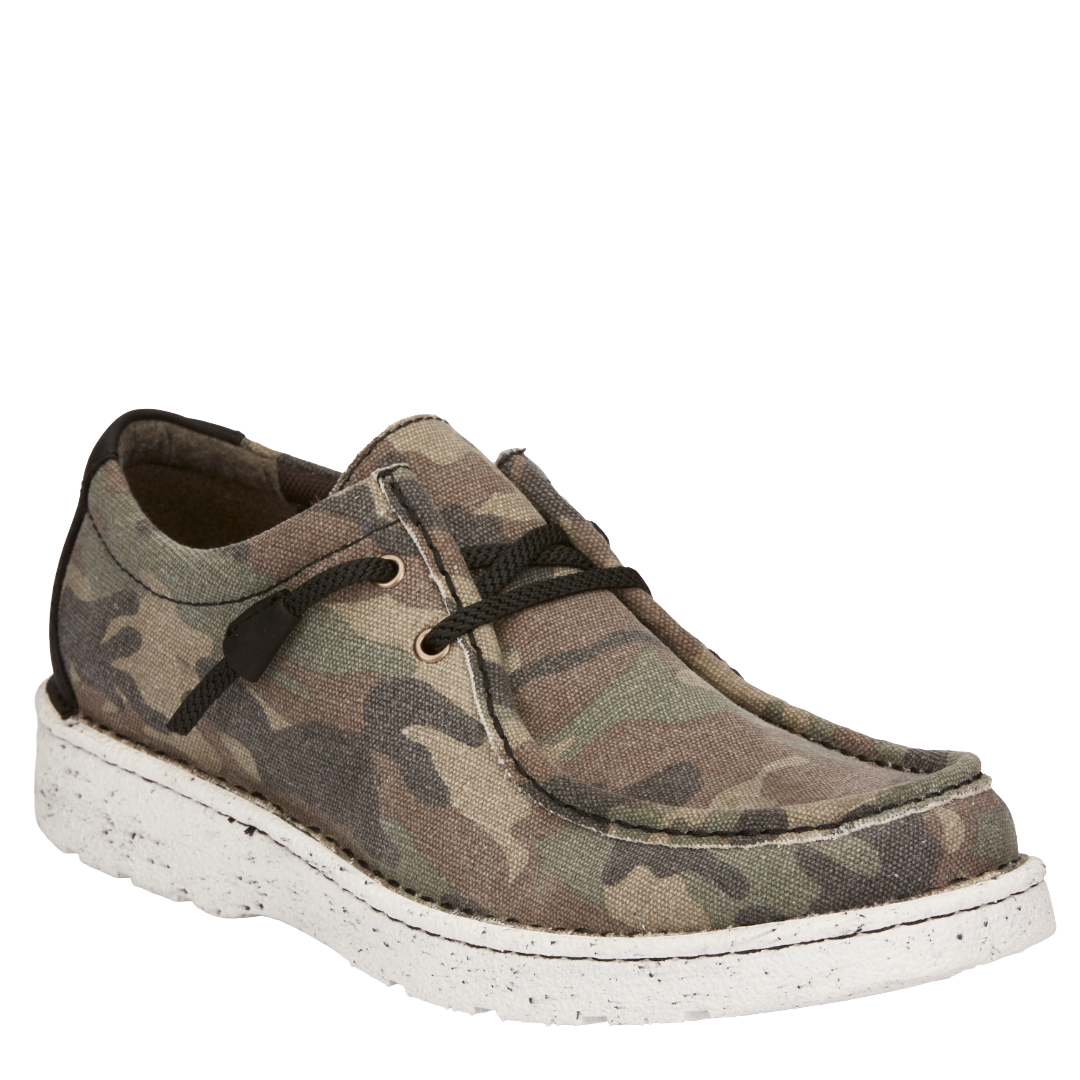 Justin Men's Hazer Camo Mocc Toe Casual Shoe JM316