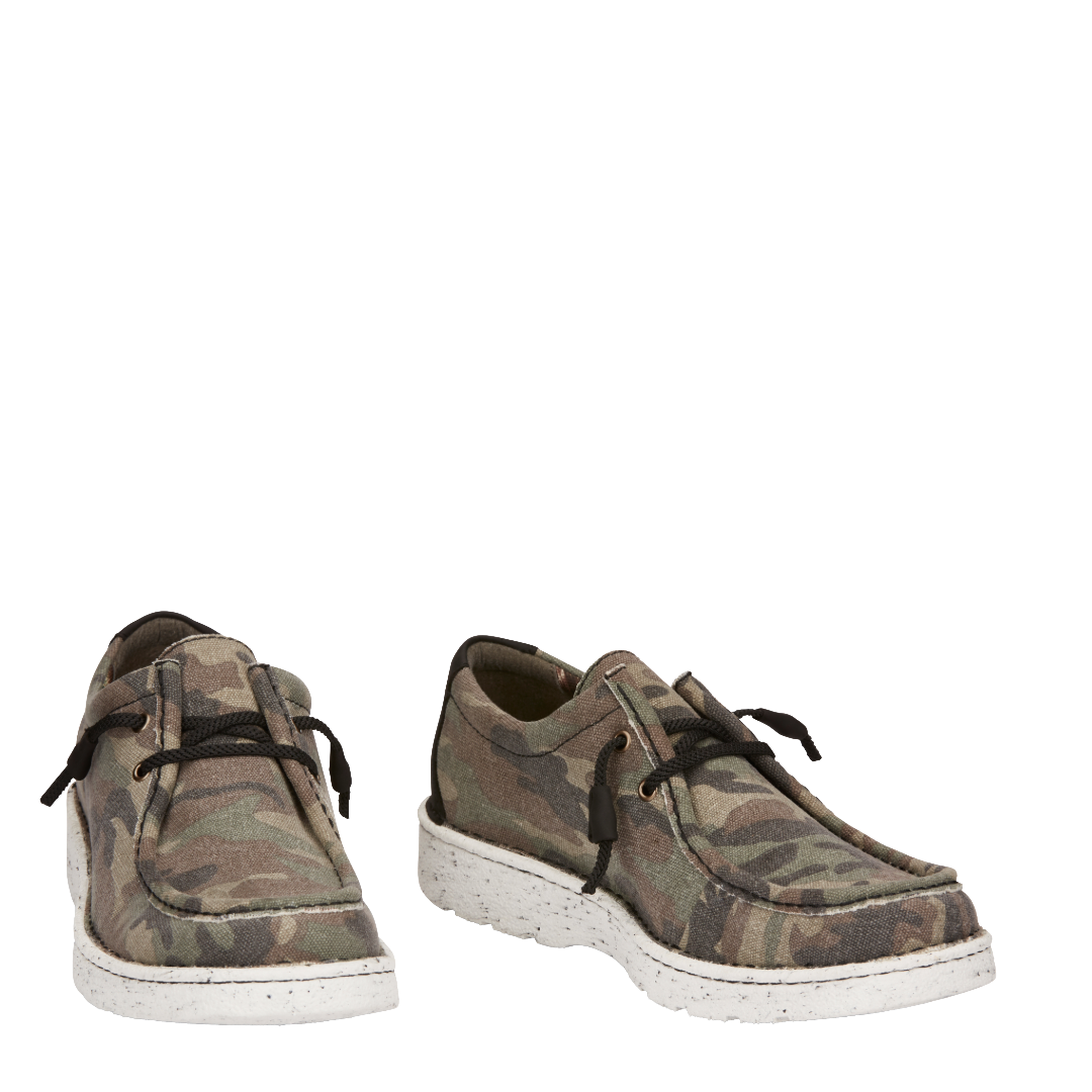 Justin Men's Hazer Camo Mocc Toe Casual Shoe JM316