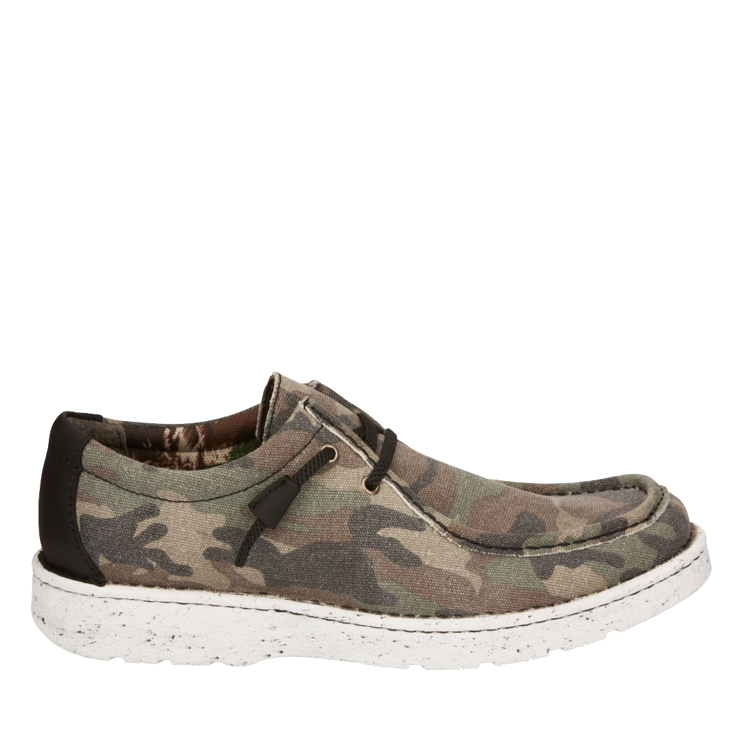 Justin Men's Hazer Camo Mocc Toe Casual Shoe JM316