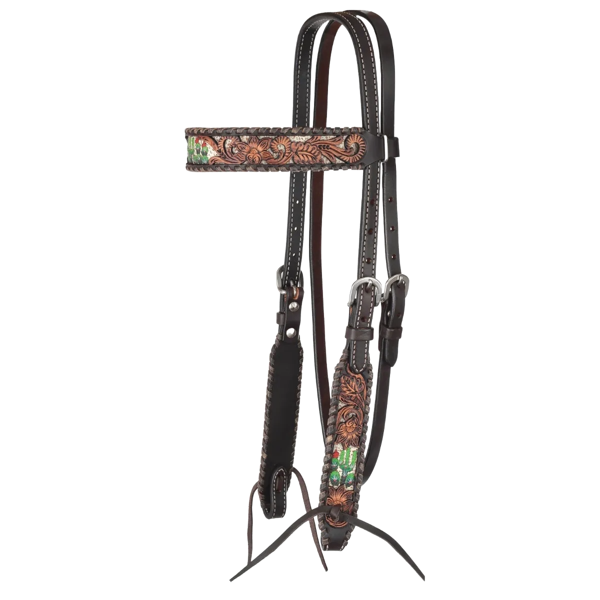 Circle Y Cactus Country Browband Headstall