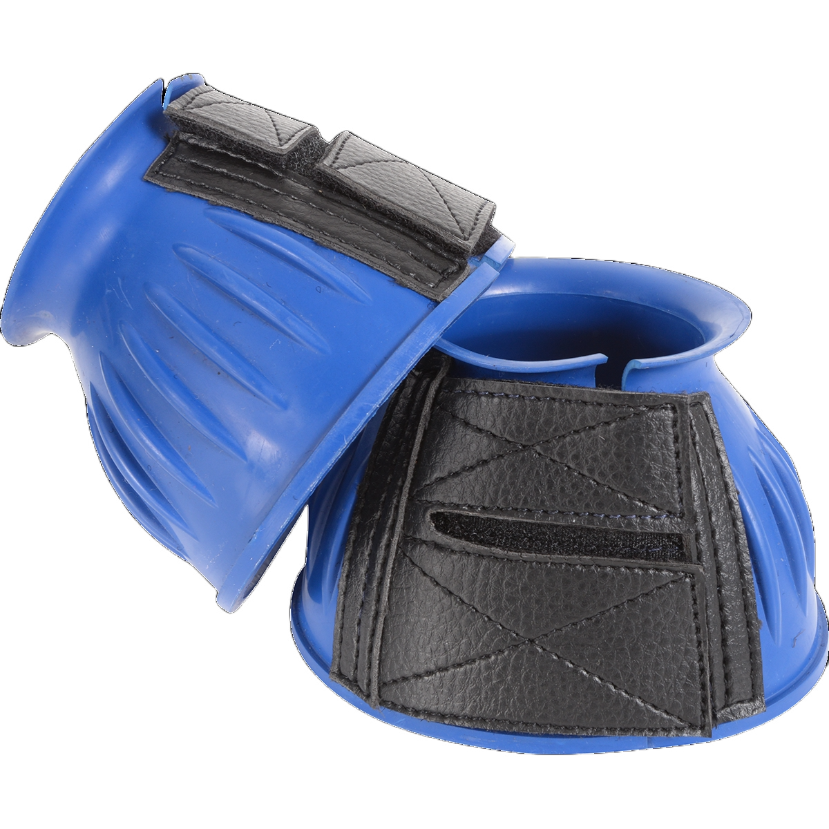 Cashel Rubber Bell Boots Blue