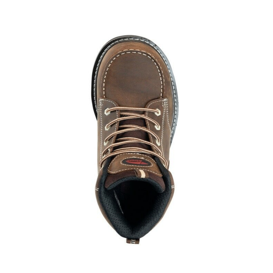 Avenger® Men's Wedge Lace Up Mid Brown Work Boots A7607-M