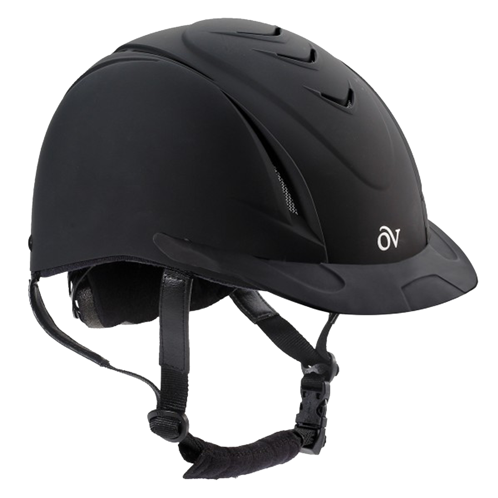 Load image into Gallery viewer, Ovation Deluxe Schooler Helmet Black
