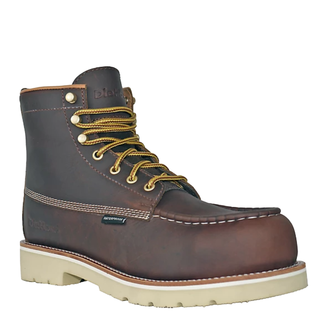 DieHard Men's Raptor 6" Legacy Brown Cherry Leather Soft Toe Work Boot DH61246
