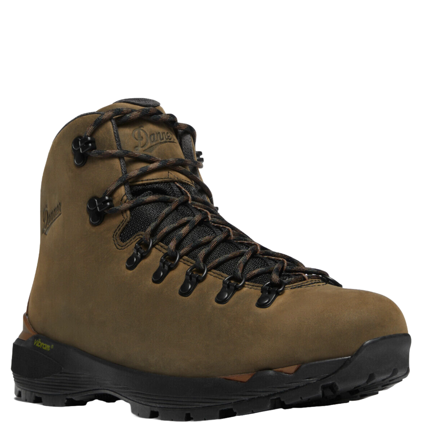Danner Men's Mountain 600 Evo Topsoil Brown & Black Hiking Boots 62712