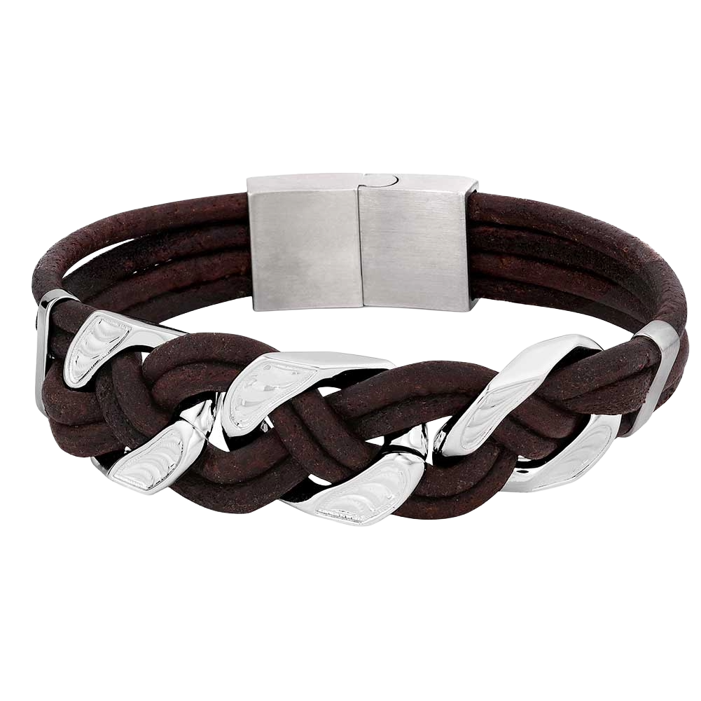 Montana Silversmiths Rustic Braided Bracelet BC6004