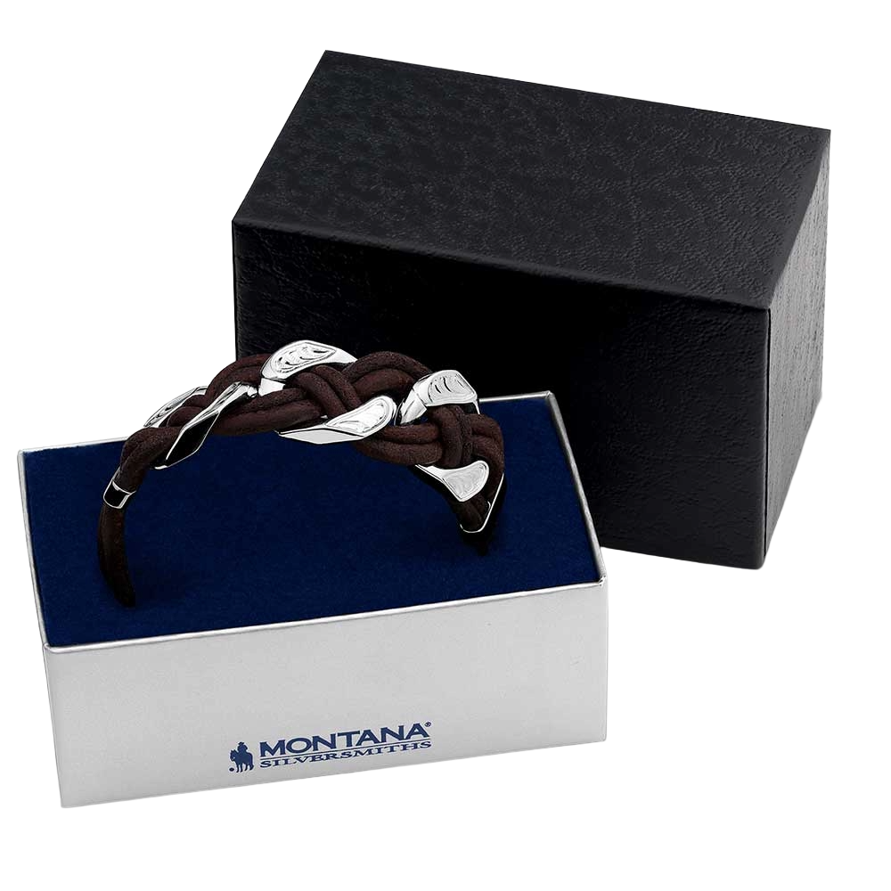 Montana Silversmiths Rustic Braided Bracelet BC6004