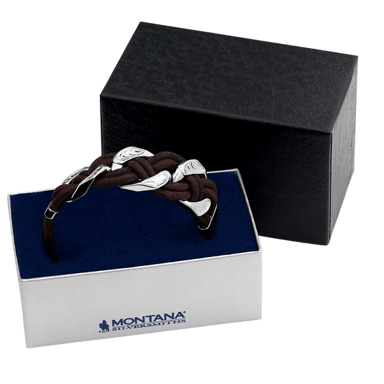 Montana Silversmiths Rustic Braided Bracelet BC6004