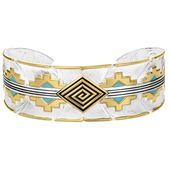 Montana Silversmiths Painted Sky Cuff Bracelet BC6154