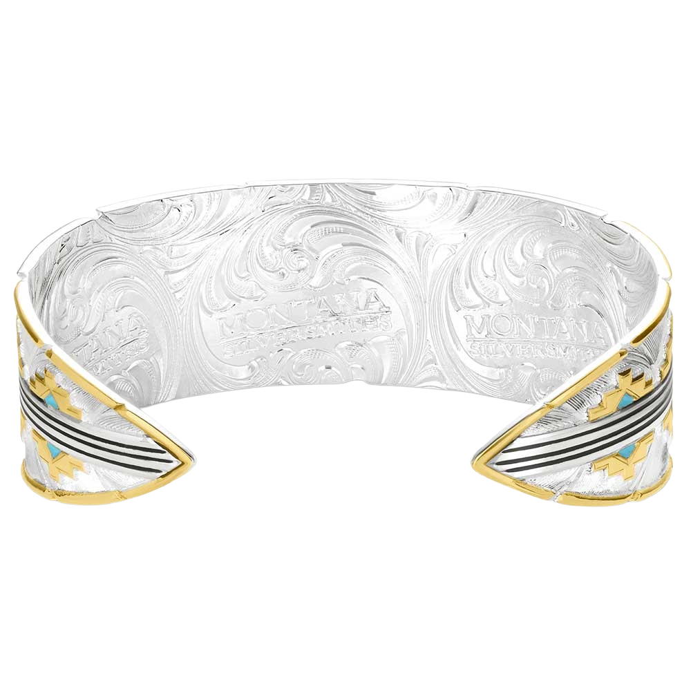 Montana Silversmiths Painted Sky Cuff Bracelet BC6154