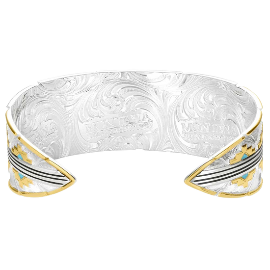 Montana Silversmiths Painted Sky Cuff Bracelet BC6154