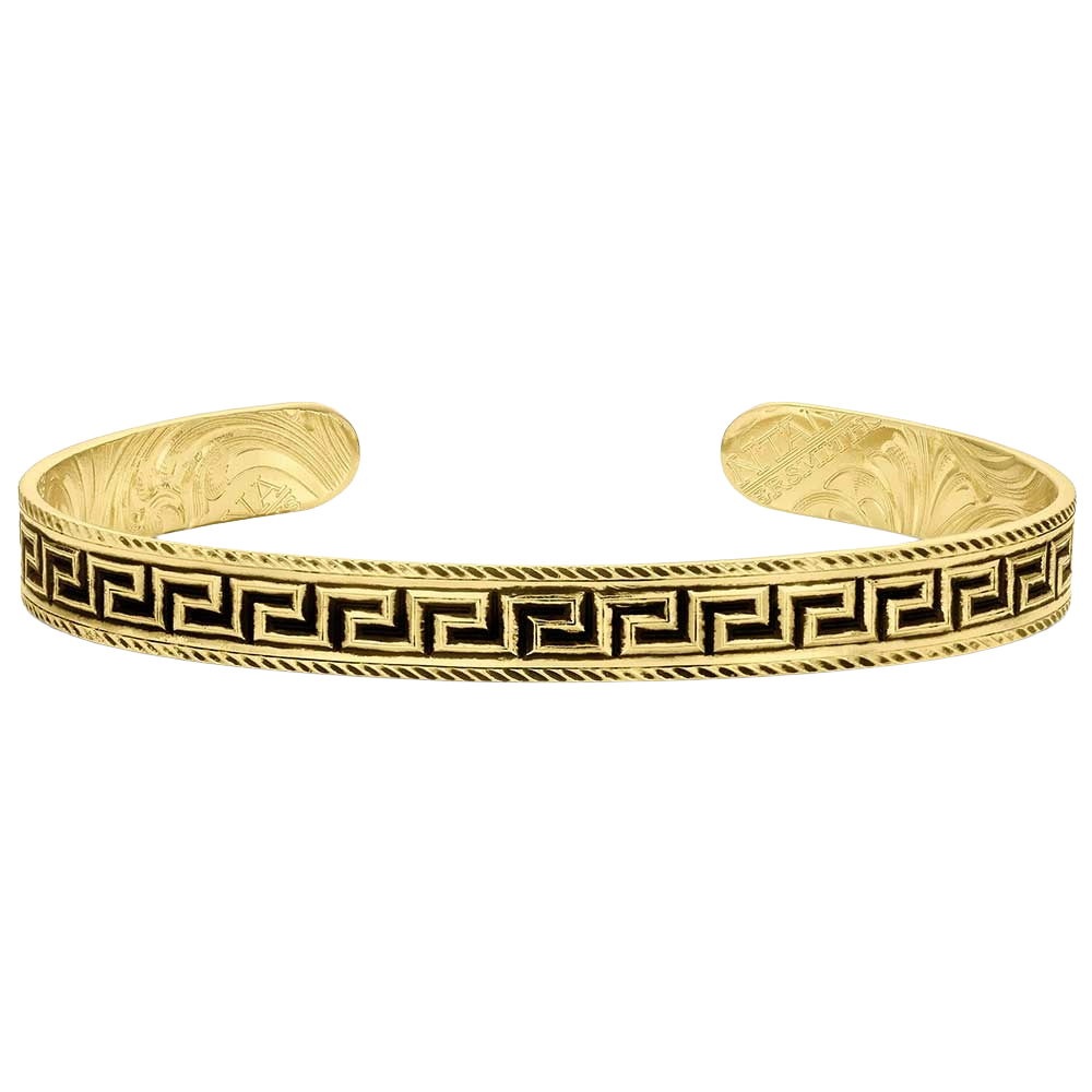 Montana Silversmiths Gold Honor & Grit Cuff Bracelet BC6169