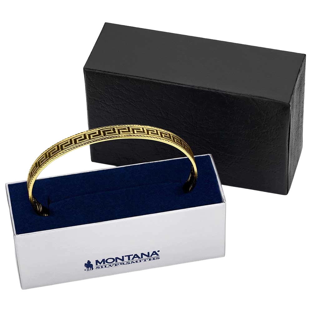 Montana Silversmiths Gold Honor & Grit Cuff Bracelet BC6169