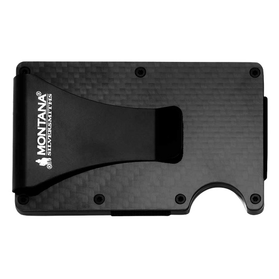 Montana Silversmiths Santa Fe Sunrise With Praying Cowboy Card Case CRCARD6173-731M