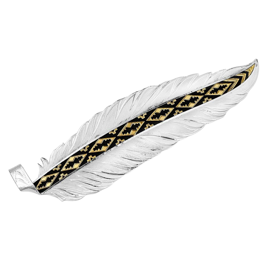 Montana Silversmiths Trust And Honor Hat Feather HF5761