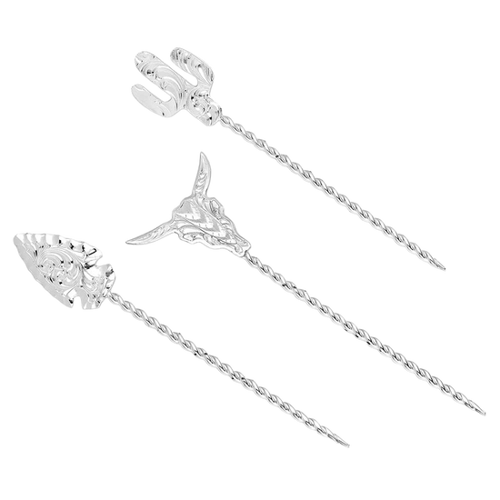 Montana Silversmiths Silver Southwest Hat Picks HPK100