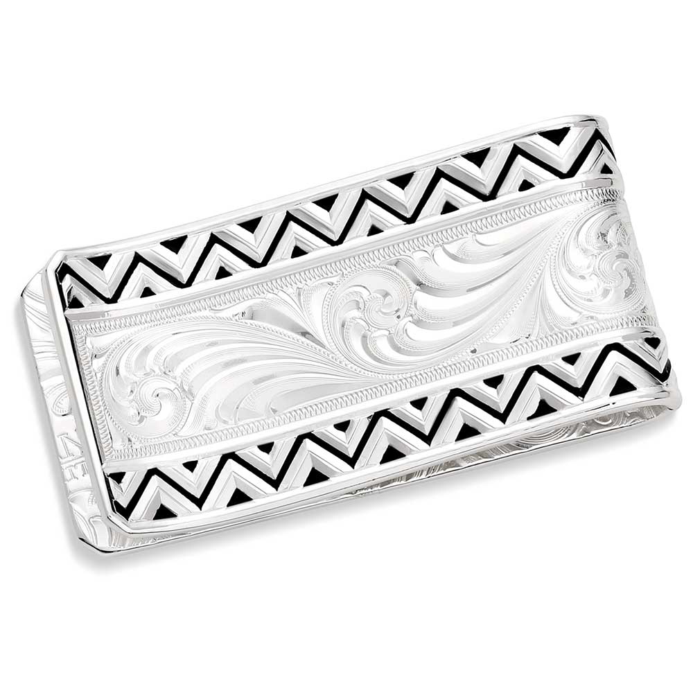 Montana Silversmiths Four Winds Money Clip MCL6060