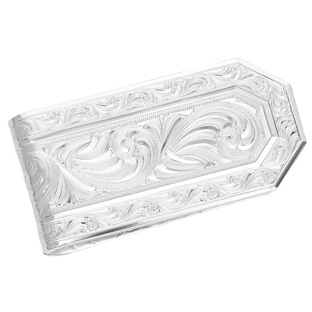 Montana Silversmiths Silver Out West Money Clip MCL6149NF