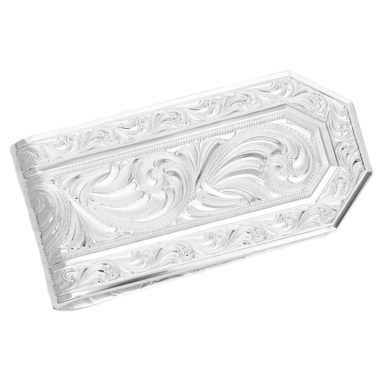 Montana Silversmiths Silver Out West Money Clip MCL6149NF