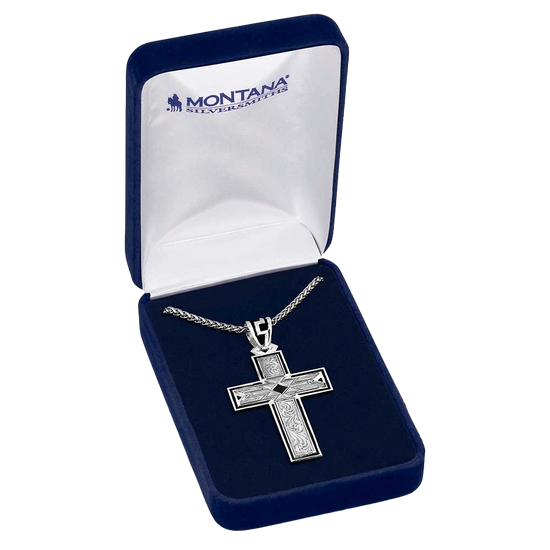 Montana Silversmiths Southwest Horizon Cross Necklace NC6171